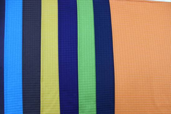 絲光亮絲彩條、提花